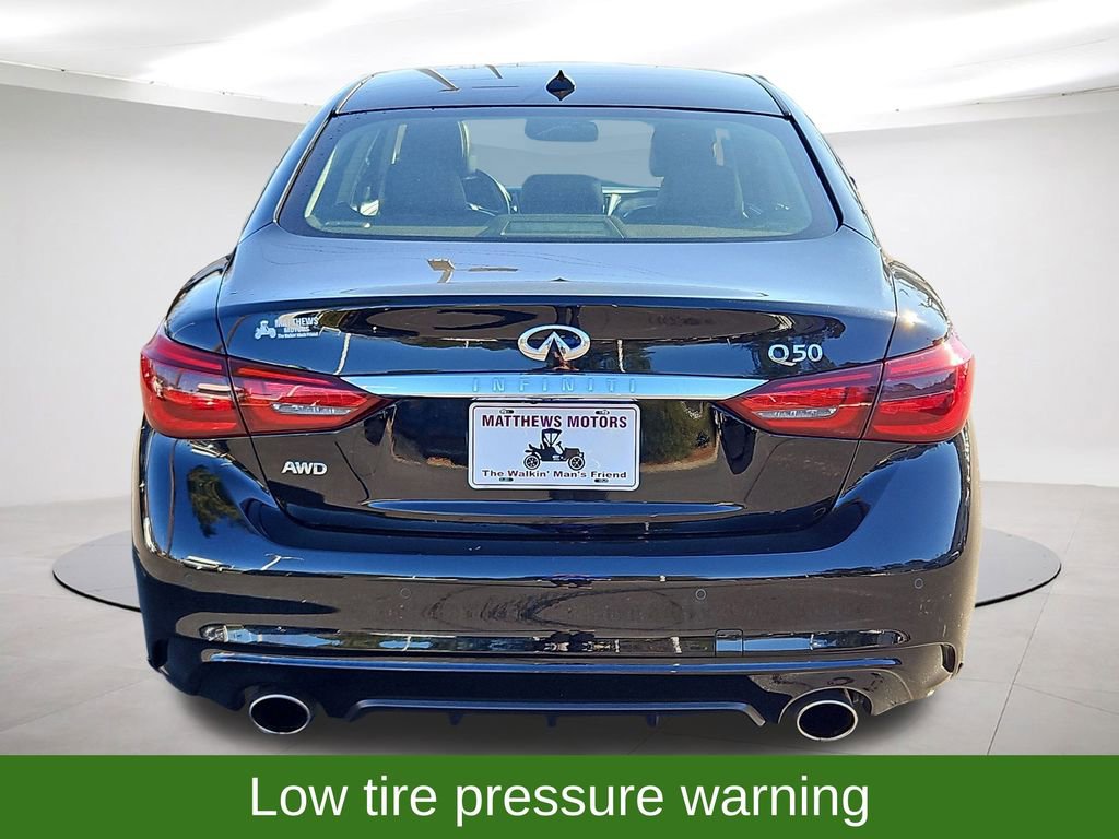 Used 2022 INFINITI Q50 Luxe w/ Cargo Package image 6