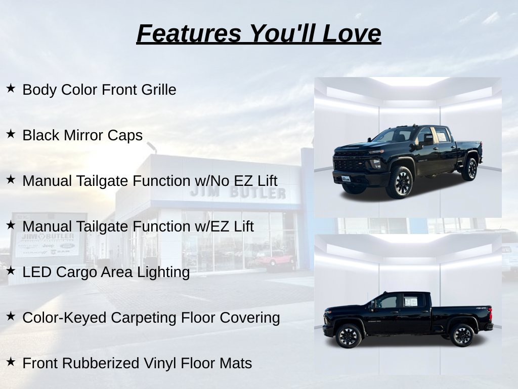 Used 2020 Chevrolet Silverado 2500 Custom w/ Custom Value Package AWD/4WD image 38