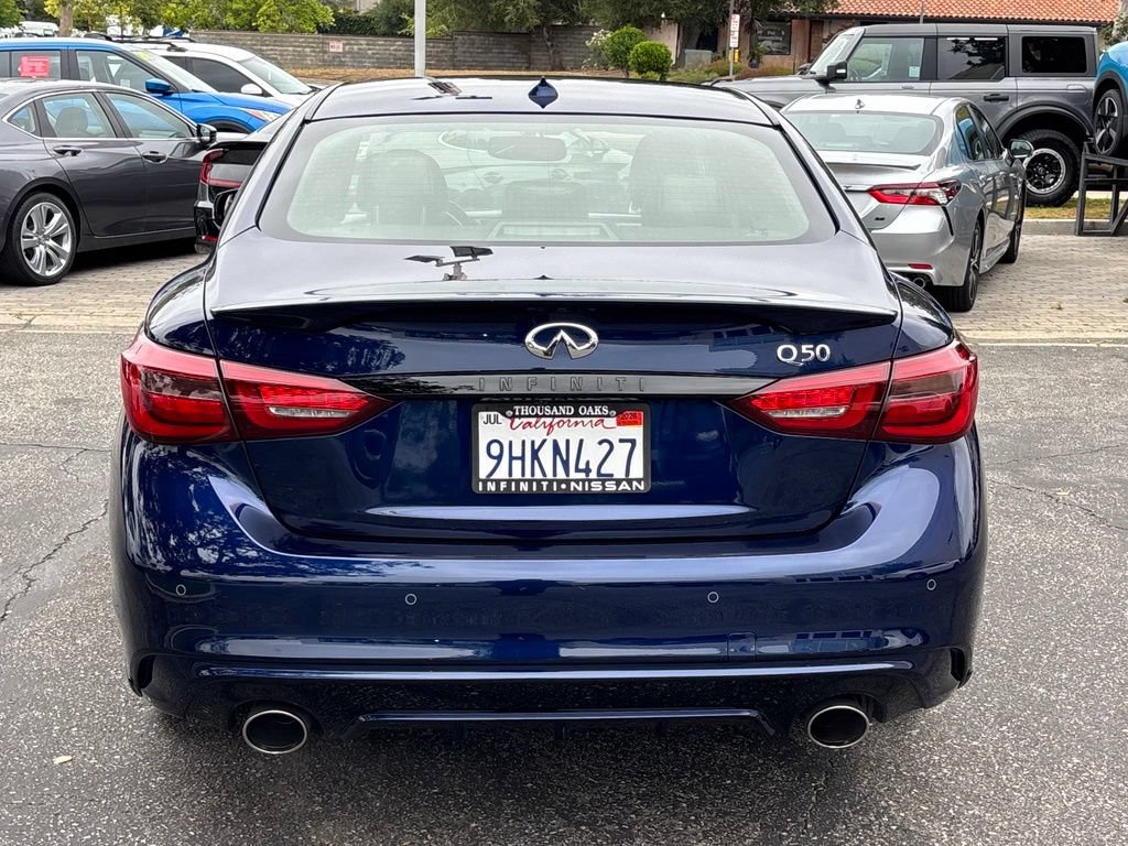 Certified 2023 INFINITI Q50 Sensory RWD image 4