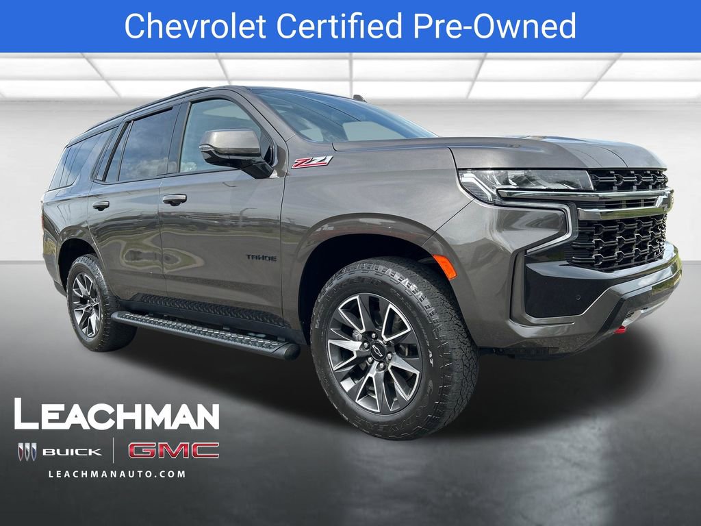Certified 2021 Chevrolet Tahoe Z71 w/ Luxury Package image 1