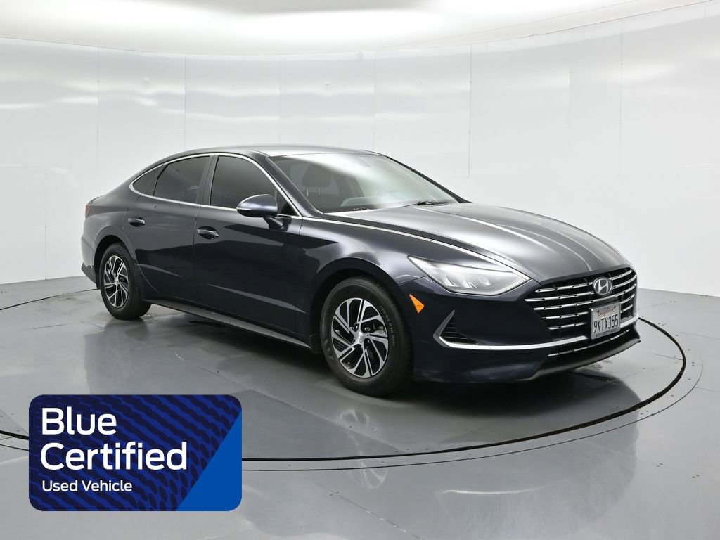 Used 2021 Hyundai Sonata Blue