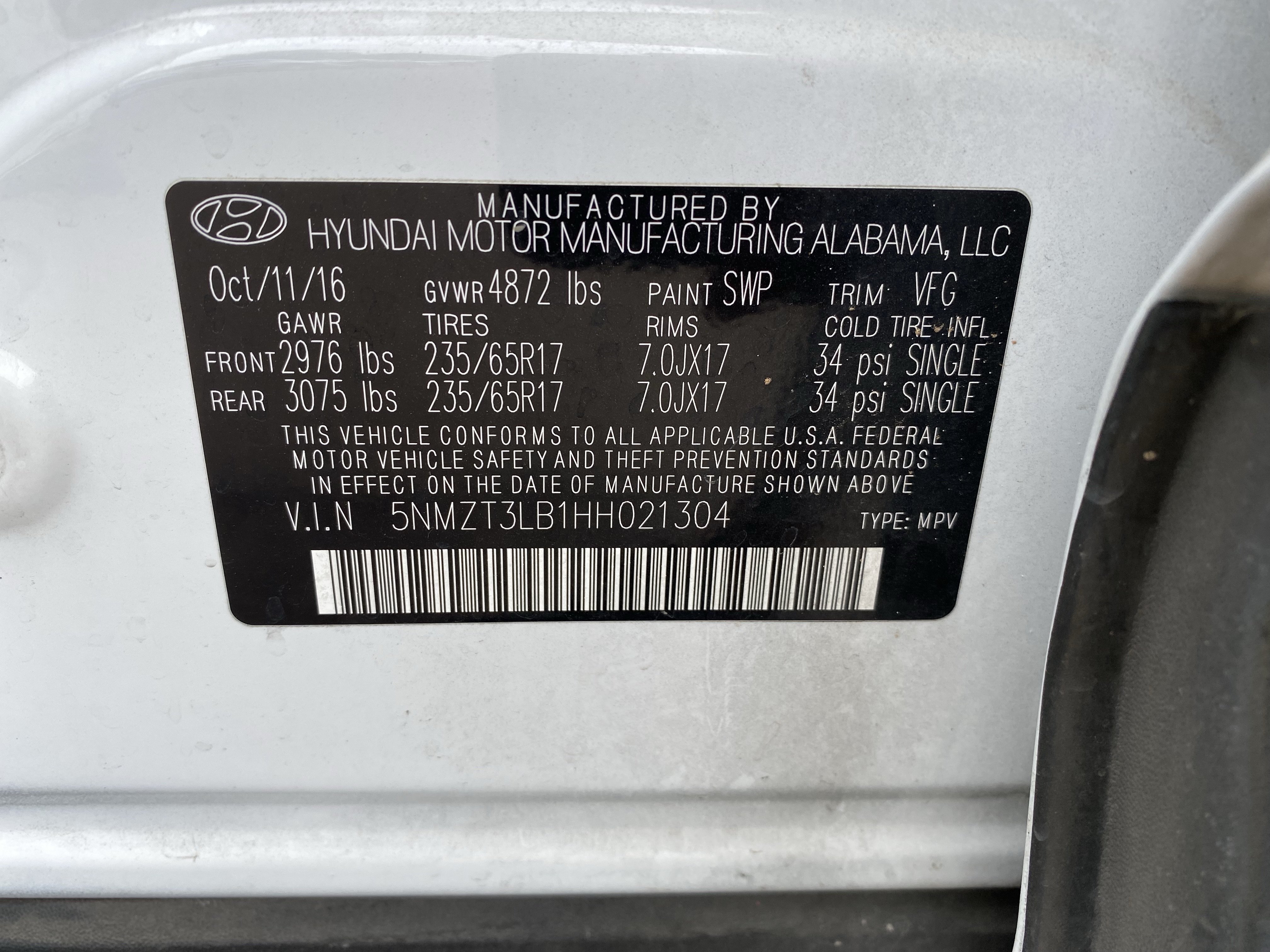Used 2017 Hyundai Santa Fe Sport FWD image 10
