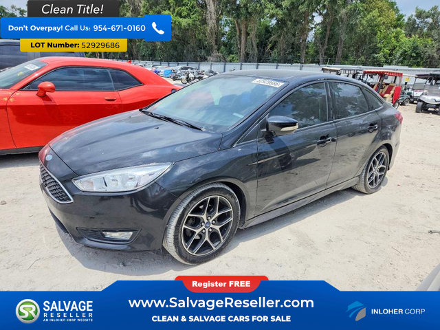 Used 2015 Ford Focus SE w/ SE Sport Package FWD image 1