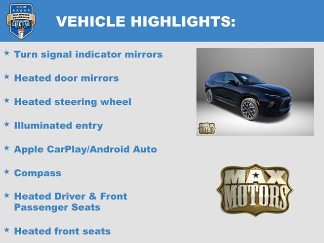 New 2026 Chevrolet Blazer RS w/ Driver Confidence II Package image 16