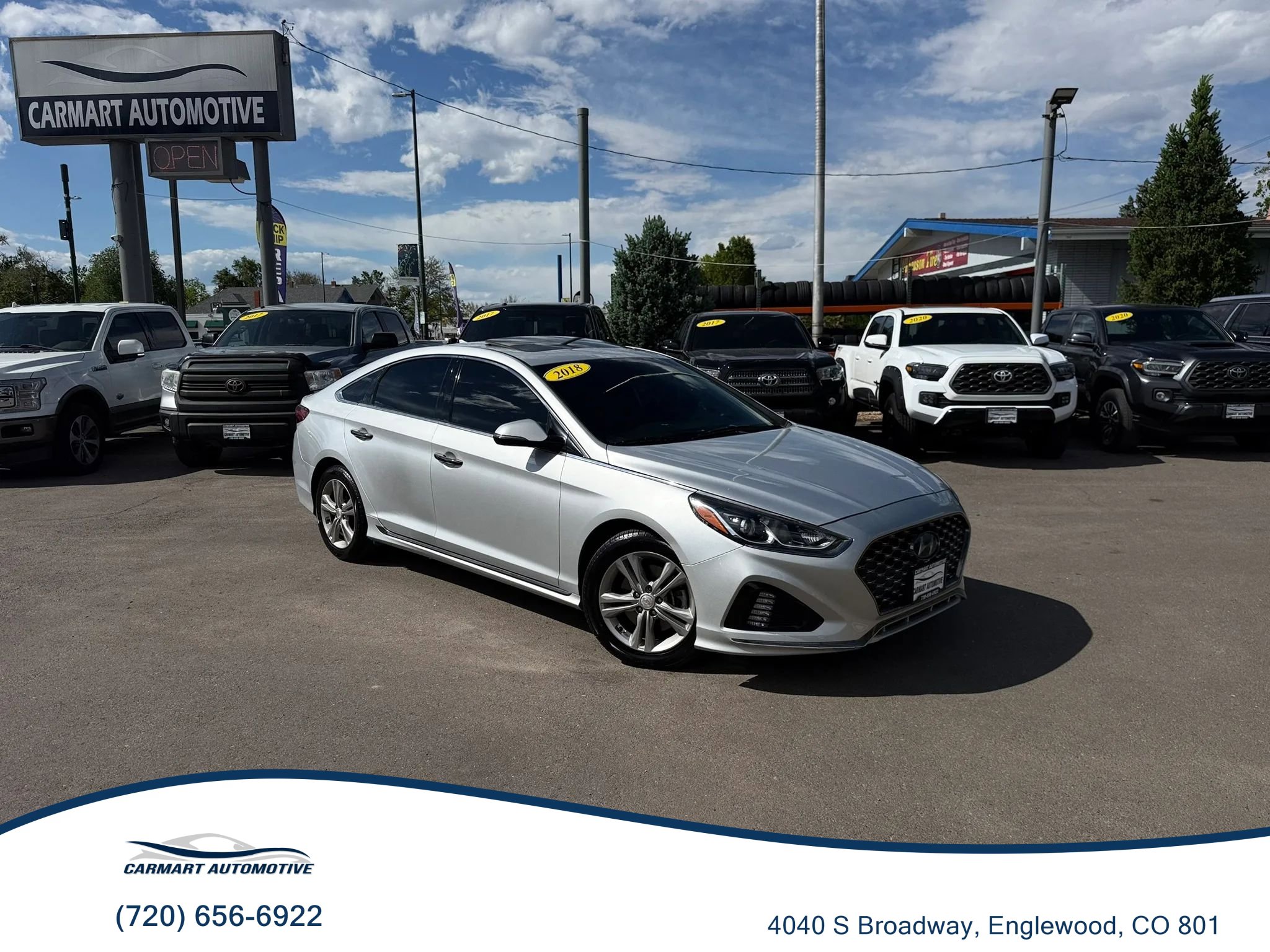 Used 2018 Hyundai Sonata Sport w/ Tech Package 05 FWD image 1