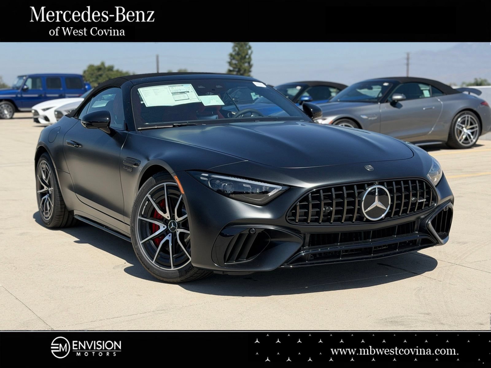 New 2026 Mercedes-Benz SL 55 AMG 4MATIC image 1