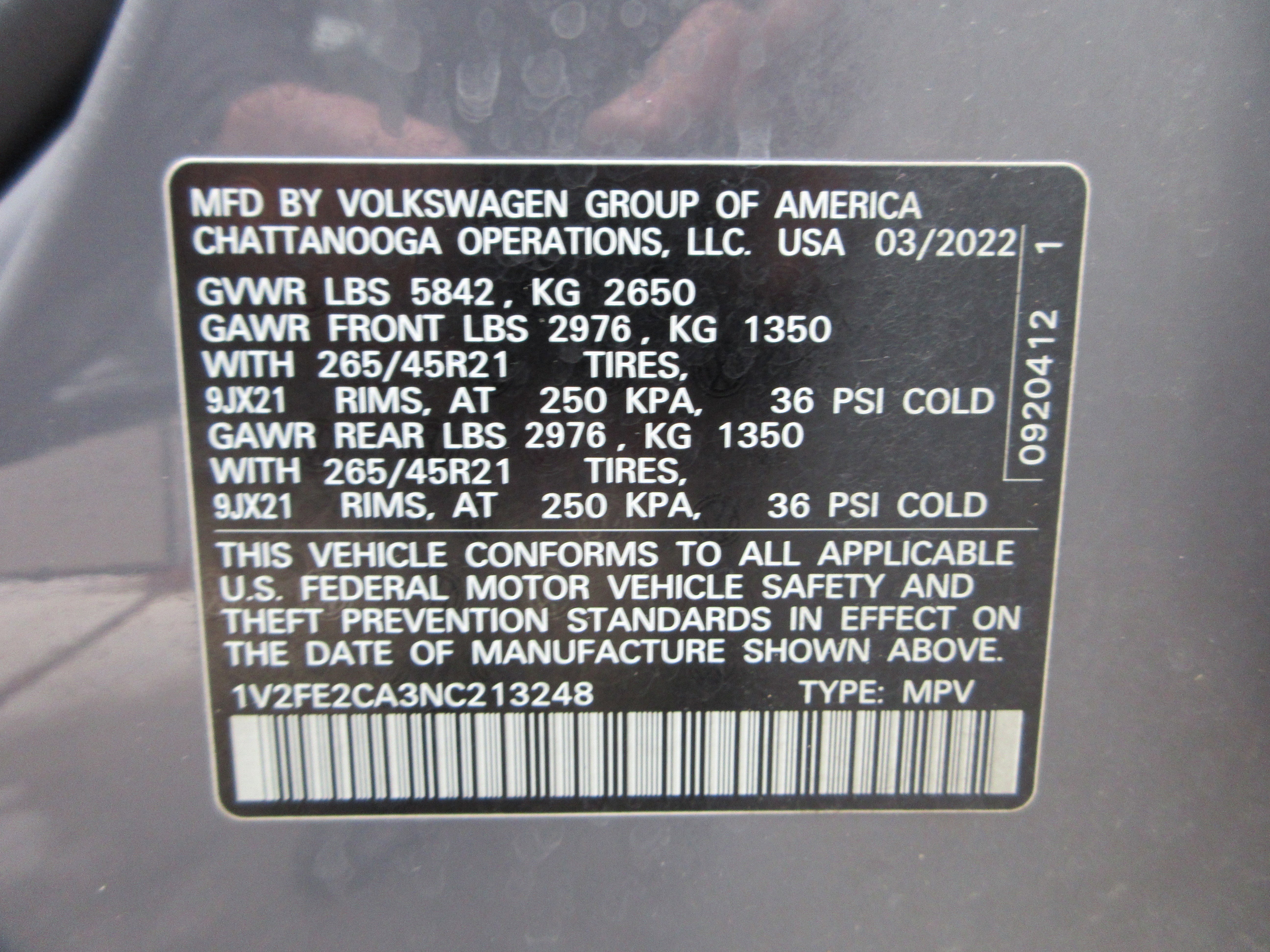 Used 2022 Volkswagen Atlas Cross Sport SEL Premium R-Line image 60