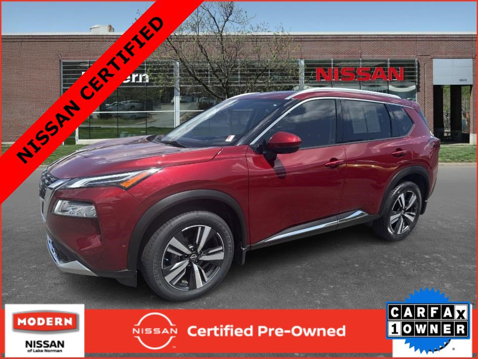 Certified 2022 Nissan Rogue Platinum w/ Head-Up Display Package