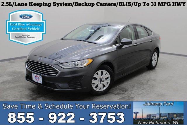 Certified 2019 Ford Fusion S