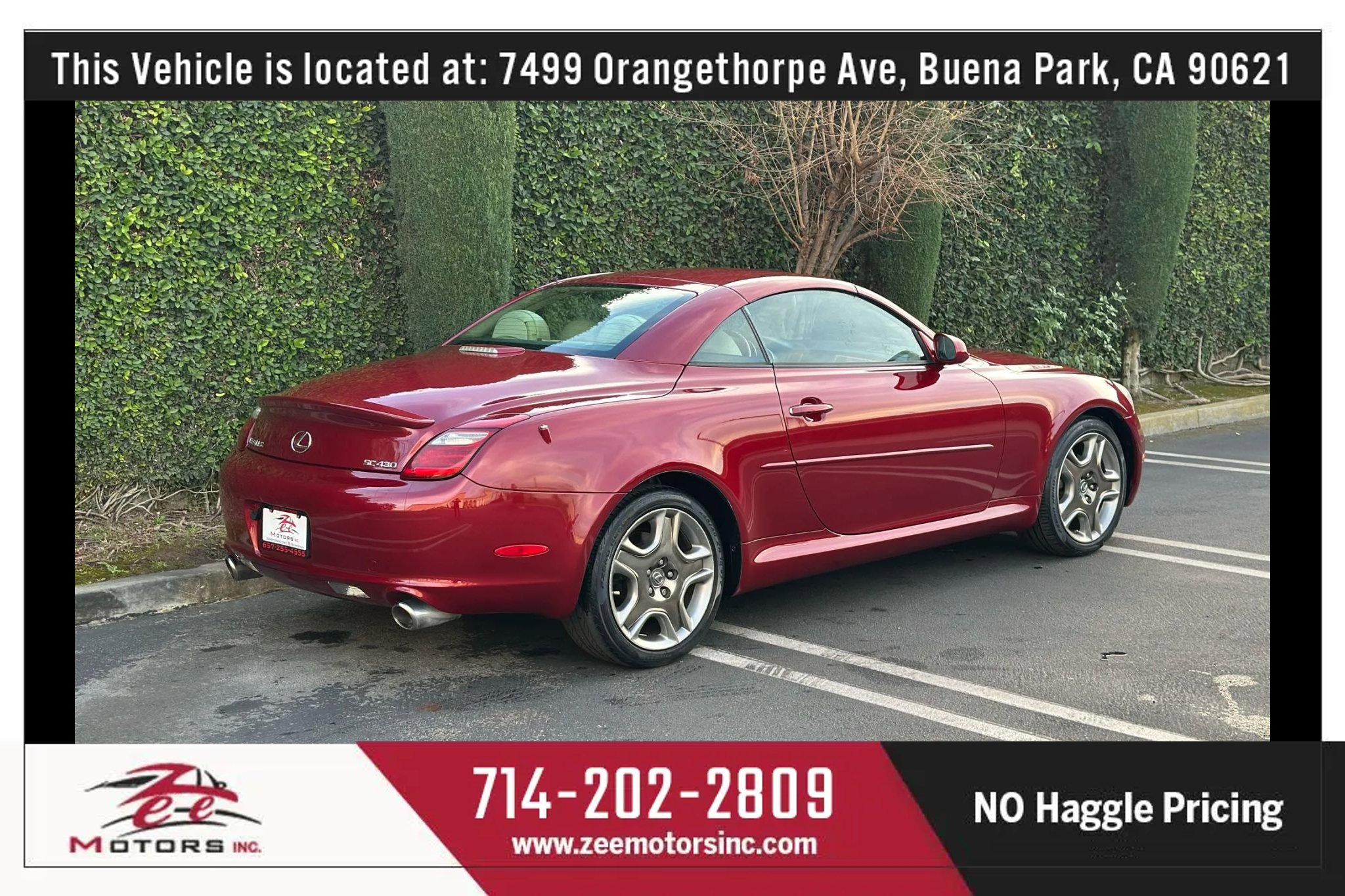 Used 2006 Lexus SC 430 Convertible RWD image 8