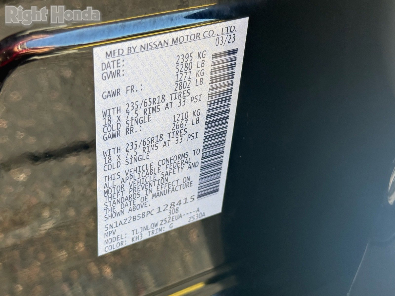 Used 2023 Nissan Murano SV image 34