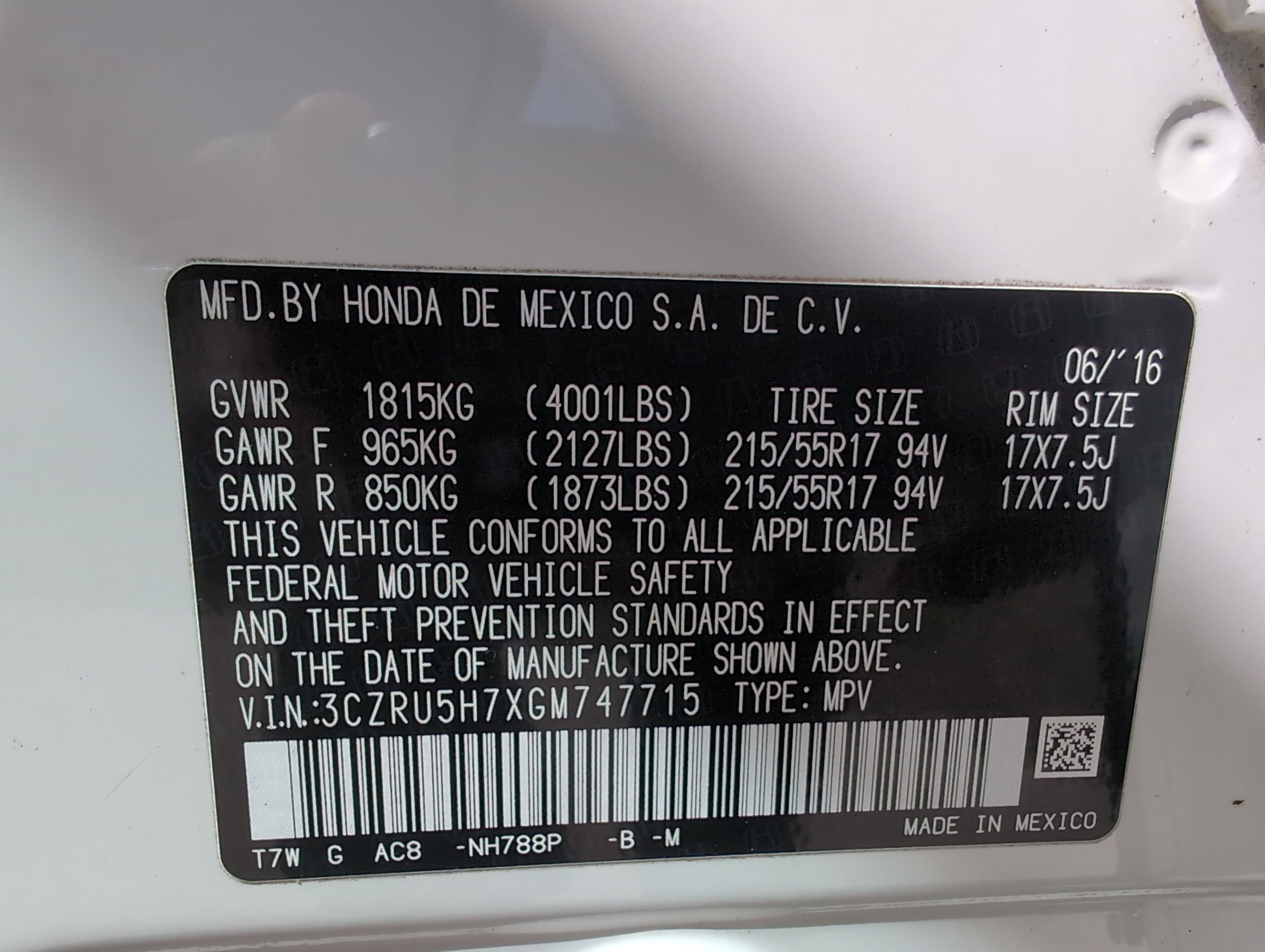Used 2016 Honda HR-V EX-L image 32