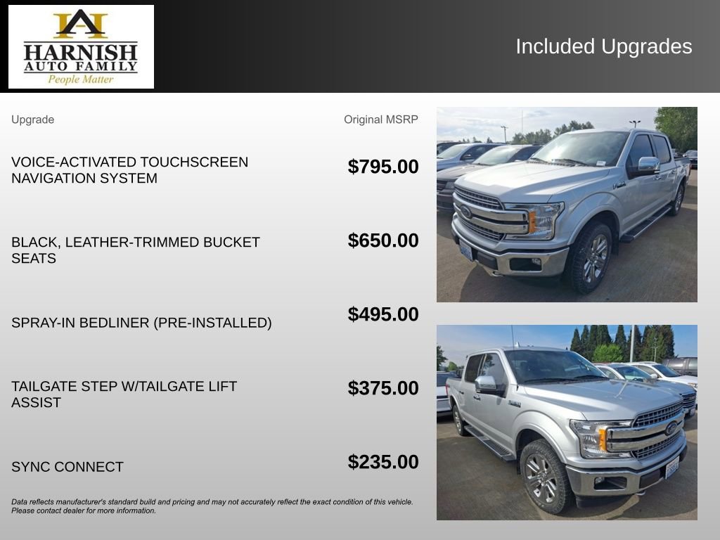 Used 2018 Ford F150 Lariat AWD/4WD image 8