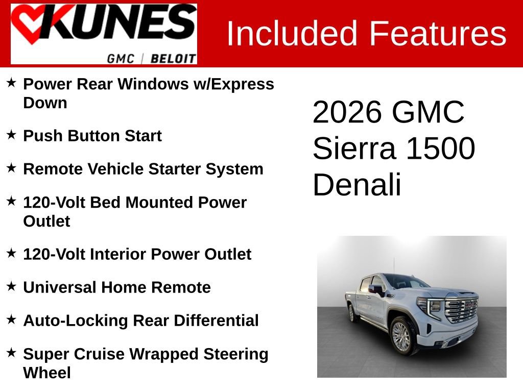 New 2026 GMC Sierra 1500 Denali image 3