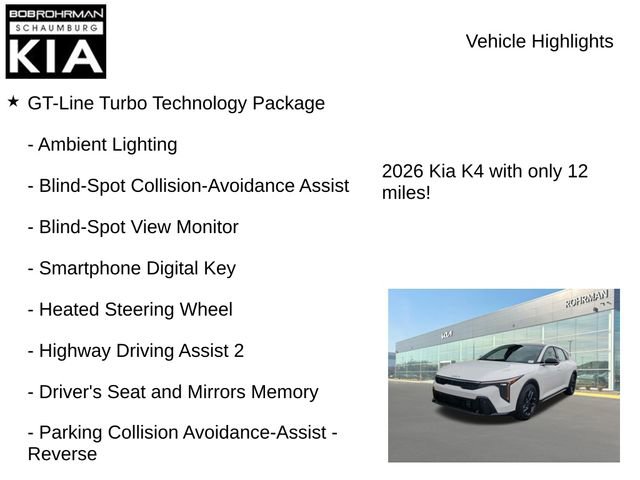 New 2026 Kia K4 GT-Line Turbo image 7