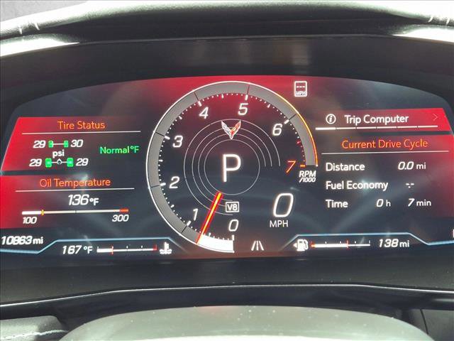 Used 2023 Chevrolet Corvette Stingray Preferred Conv w/ Z51 Performance Package RWD image 12