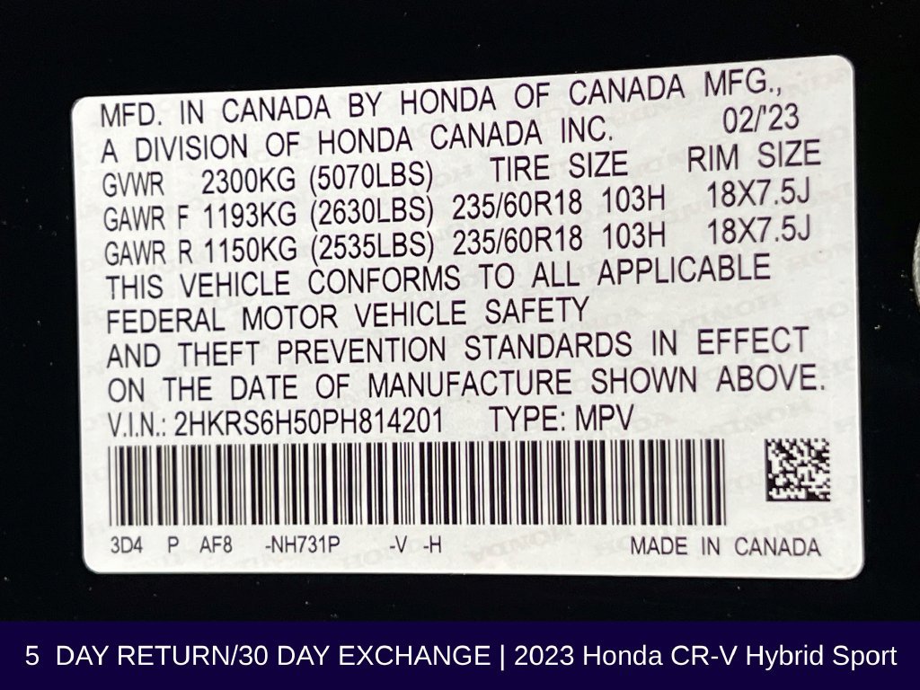 Used 2023 Honda CR-V Sport image 37