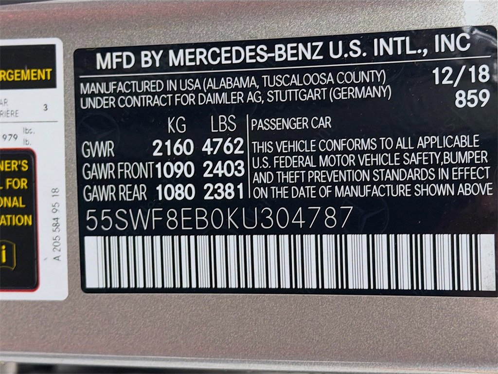 Used 2019 Mercedes-Benz C 300 4MATIC Sedan image 36