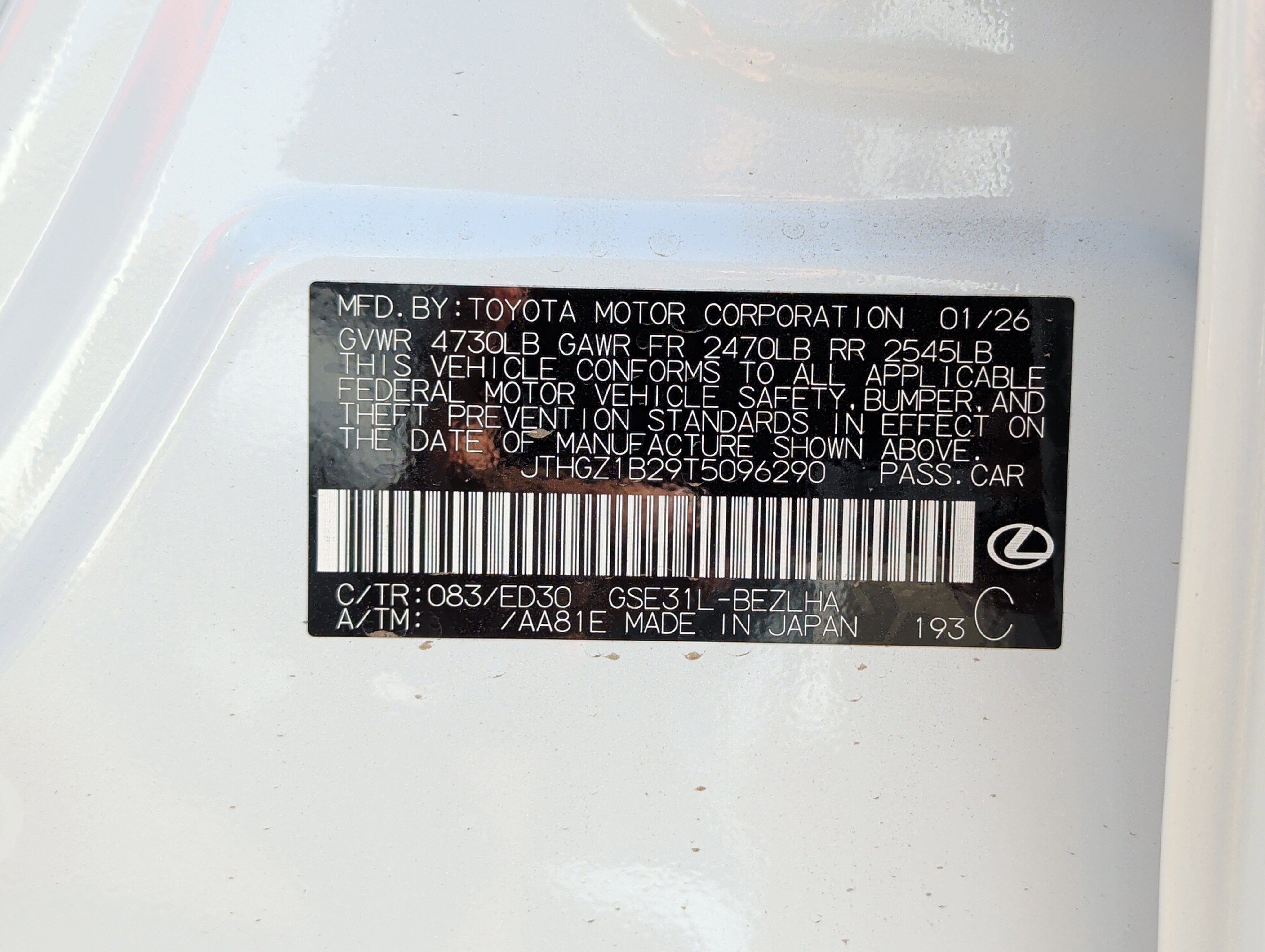 New 2026 Lexus IS 350 F Sport image 29