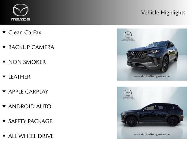 Certified 2025 MAZDA CX-50 AWD 2.5 Hybrid w/ Weather Package image 2