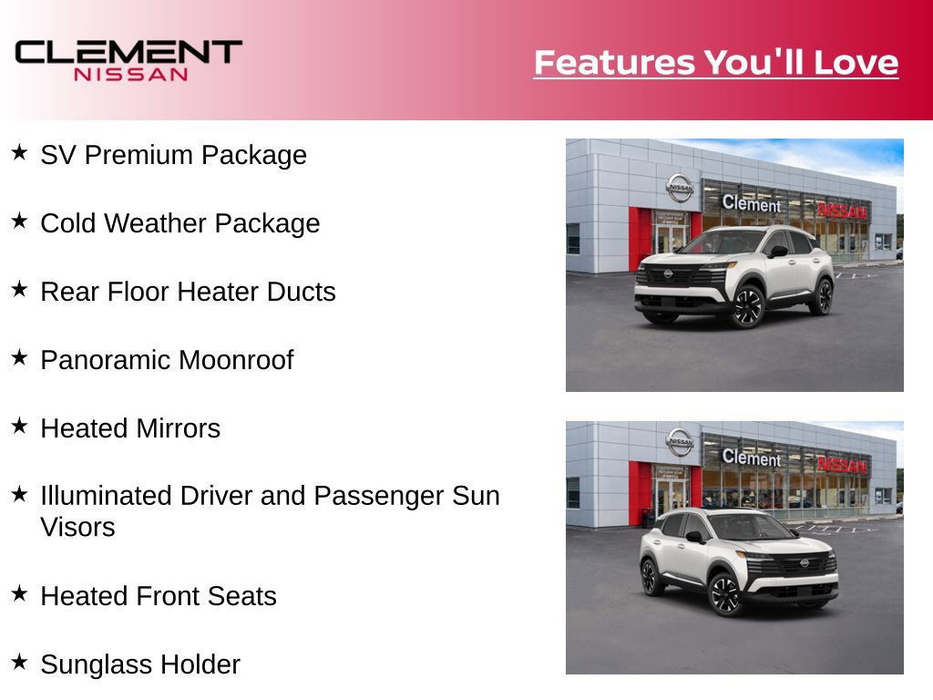 New 2026 Nissan Kicks SV w/ SV Premium Package AWD/4WD image 9