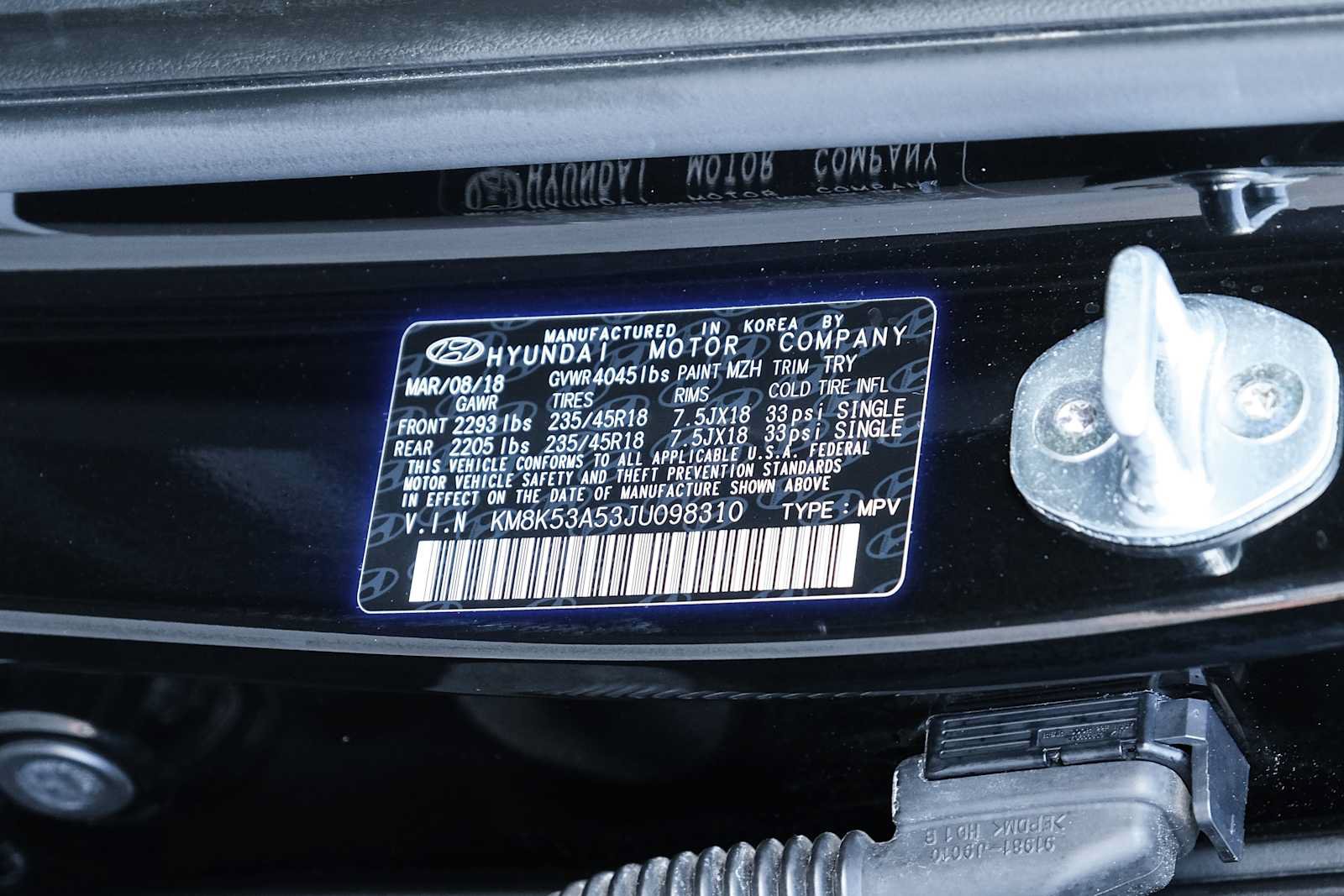 Used 2018 Hyundai Kona Ultimate FWD image 57