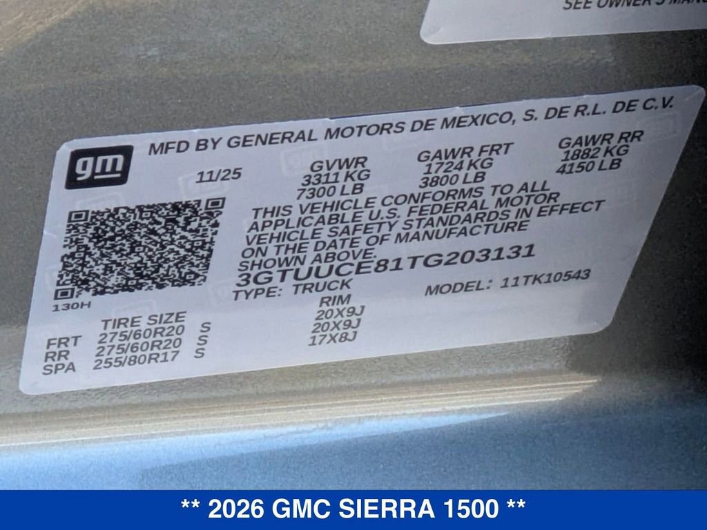 New 2026 GMC Sierra 1500 Elevation w/ Elevation Premium Package AWD/4WD image 40