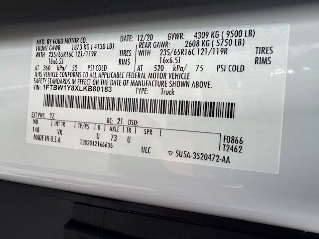 Used 2020 Ford Transit 350 Low Roof RWD image 19