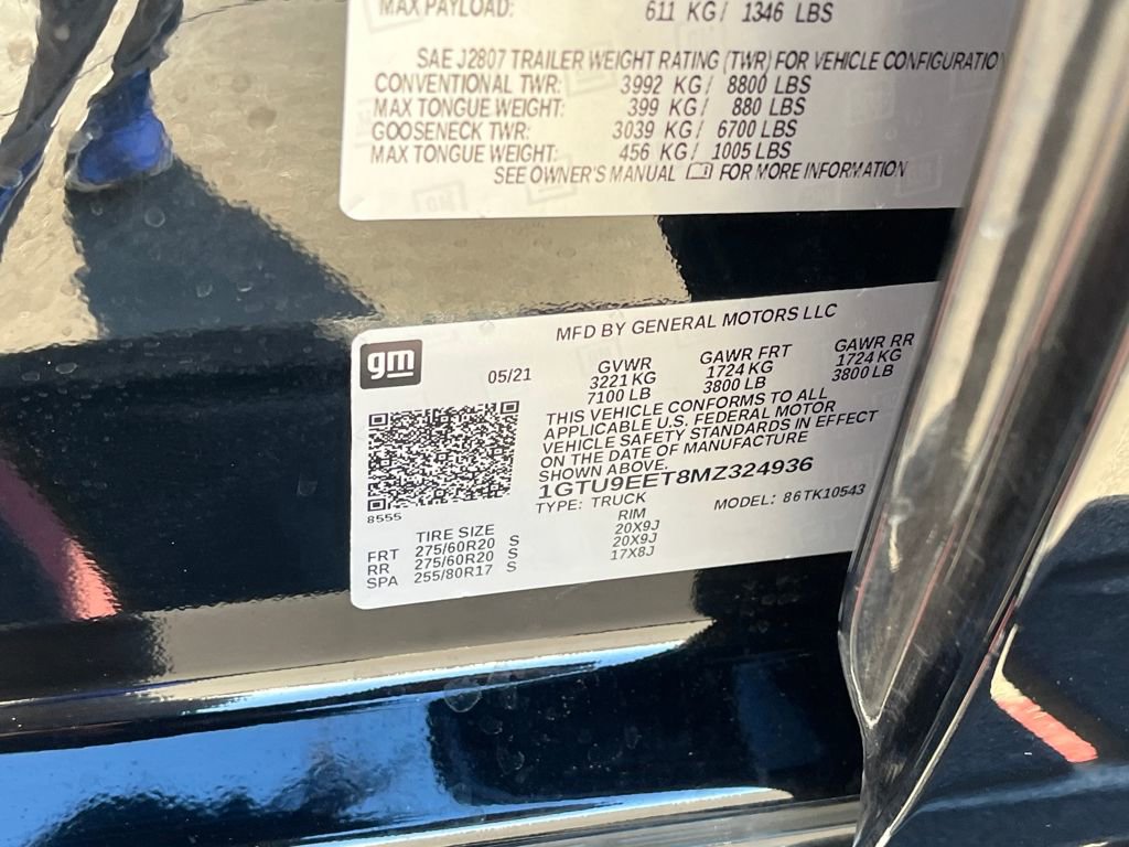 Used 2021 GMC Sierra 1500 AT4 w/ AT4 Premium Package image 26