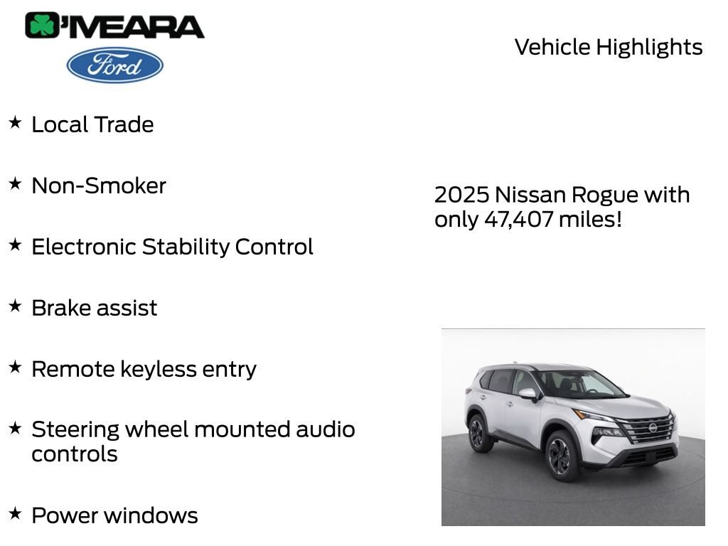 Used 2025 Nissan Rogue SV AWD/4WD image 7