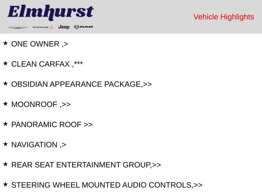 Used 2025 Jeep Grand Wagoneer L Series III w/ Rear Seat Video Group 1 AWD/4WD image 9