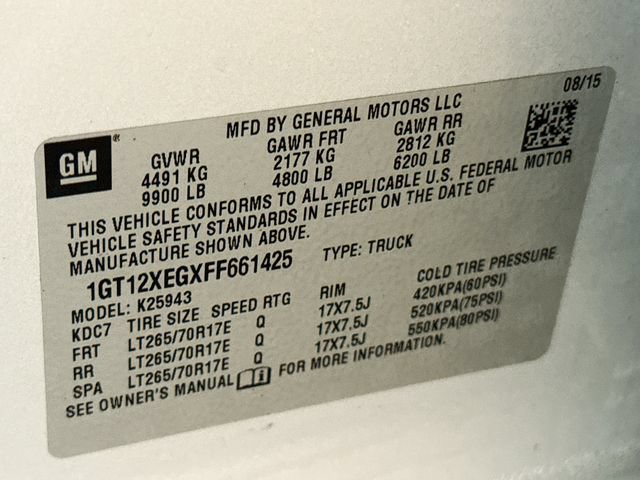 Used 2015 GMC Sierra 2500 4x4 Crew Cab image 29