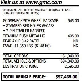 Used 2026 GMC Sierra 2500 Denali Ultimate AWD/4WD image 2