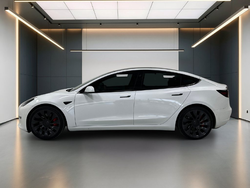 Used 2021 Tesla Model 3 Performance AWD/4WD image 2