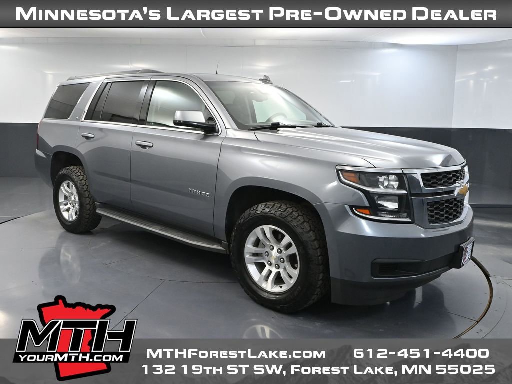 Used 2018 Chevrolet Tahoe LT w/ Skid Plate Package AWD/4WD image 1