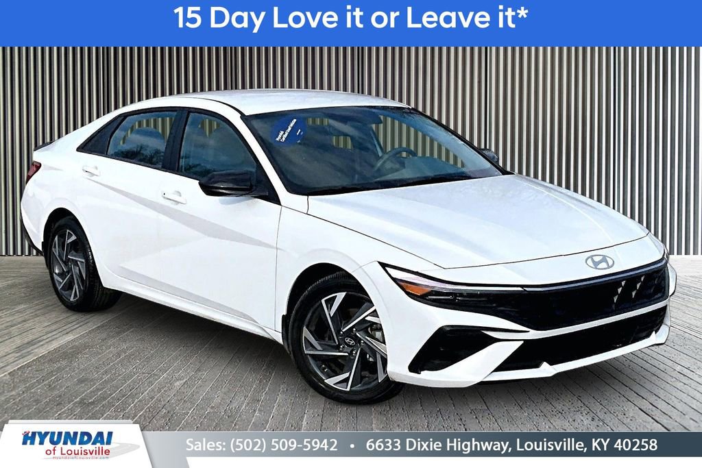 Certified 2025 Hyundai Elantra Sport