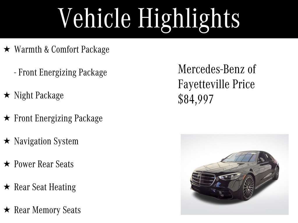 Used 2023 Mercedes-Benz S 580 4MATIC Sedan w/ AMG Line image 8