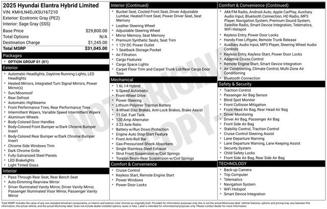 Used 2025 Hyundai Elantra Limited image 35