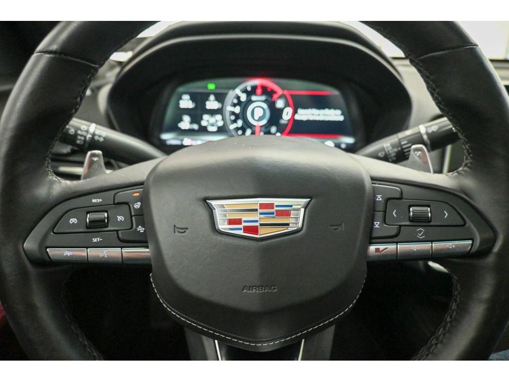 Certified 2023 Cadillac CT4 V w/ LPO, ONYX Package image 12
