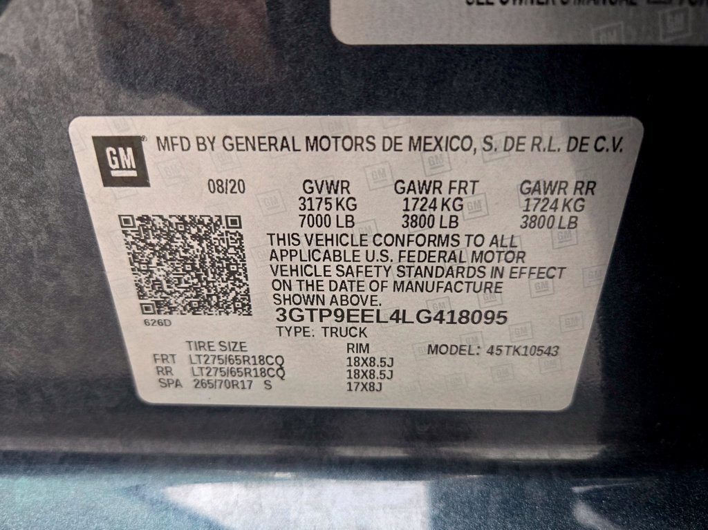 Used 2020 GMC Sierra 1500 AT4 w/ AT4 Premium Package AWD/4WD image 34
