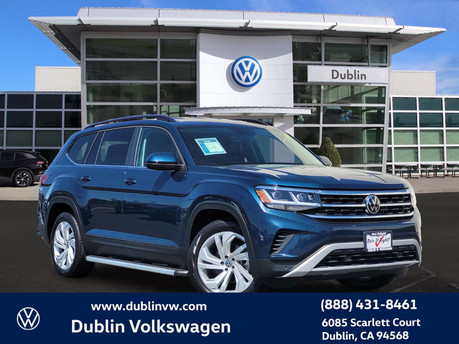 Certified 2021 Volkswagen Atlas SE