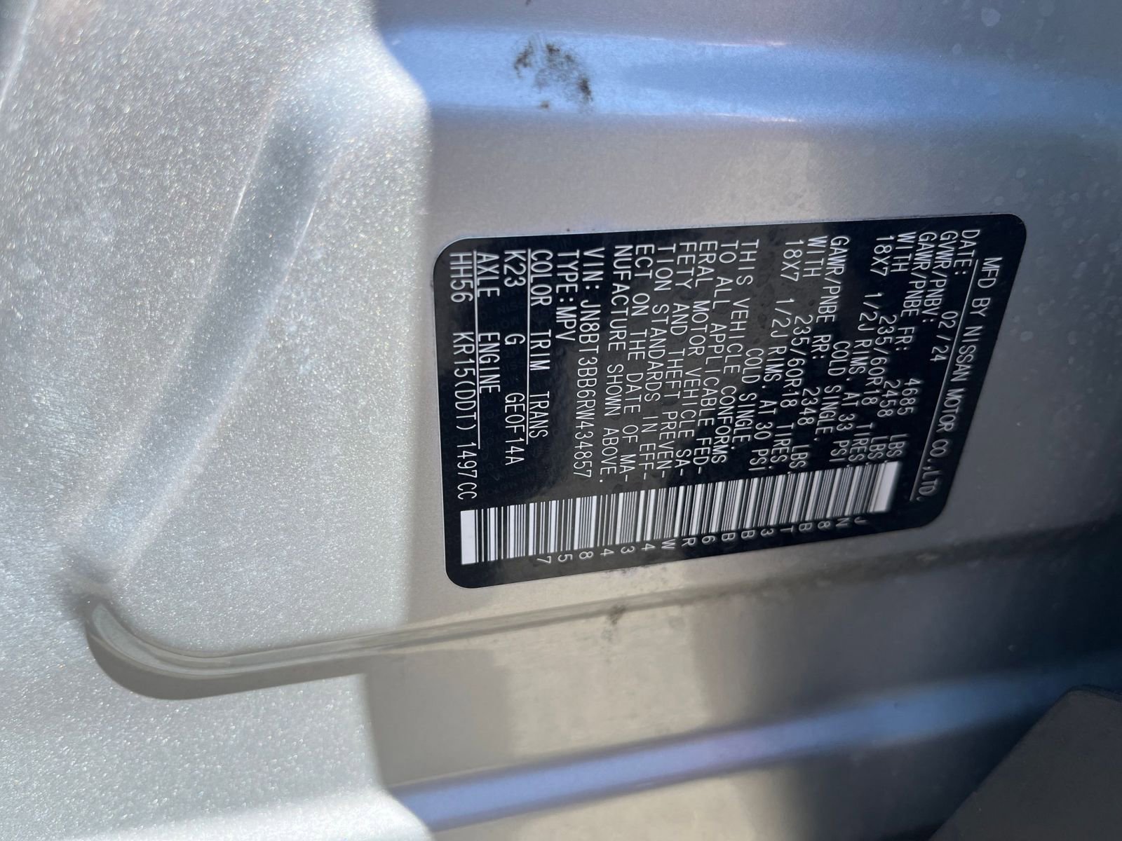 Used 2024 Nissan Rogue SV image 24