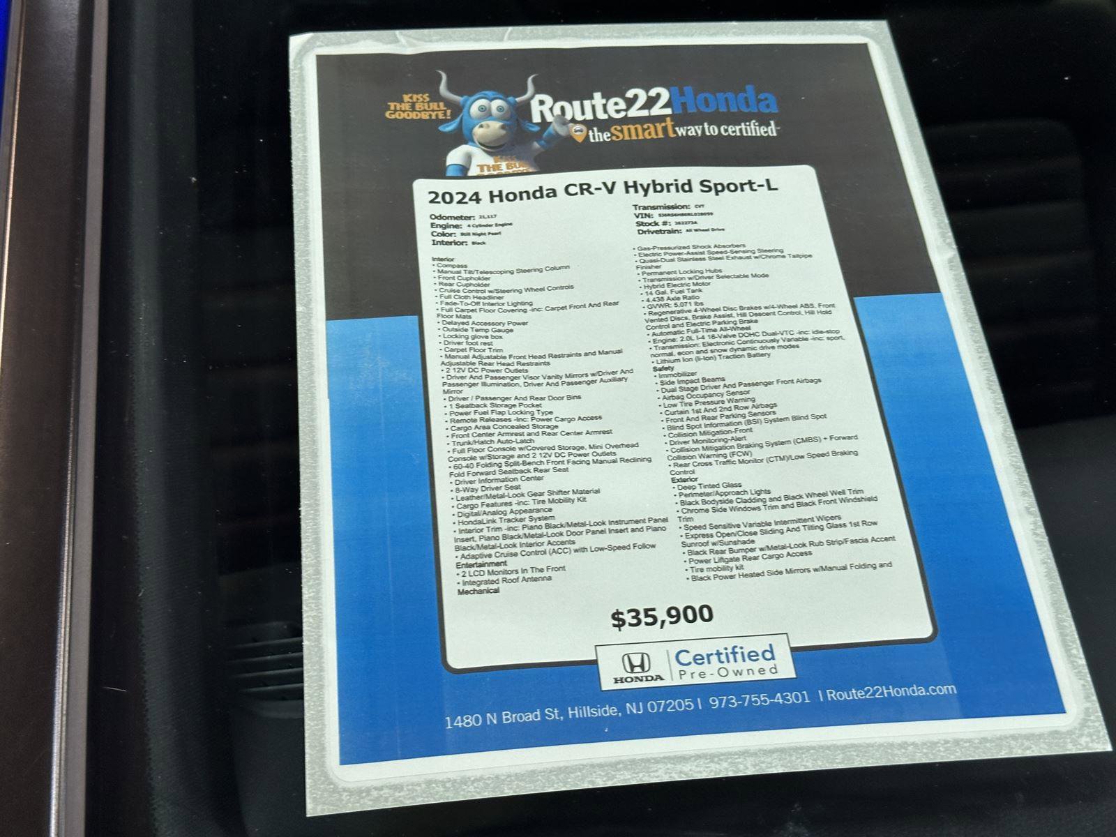 Certified 2024 Honda CR-V Sport-L image 40