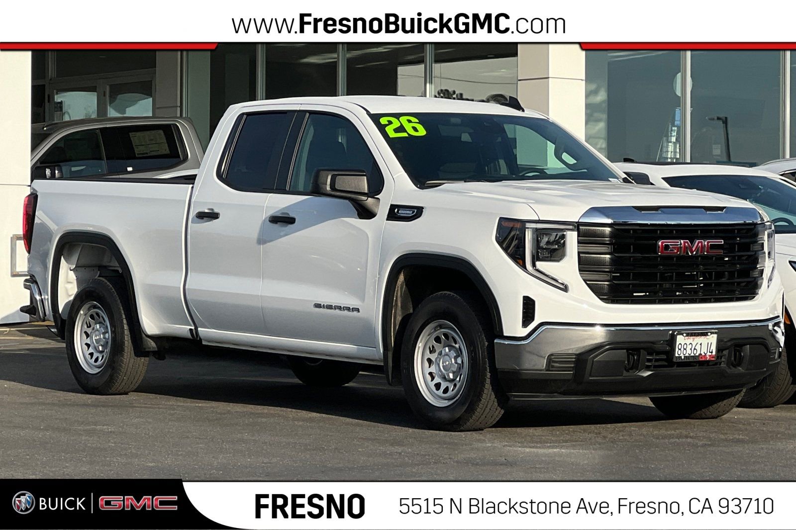 Used 2026 GMC Sierra 1500 Pro w/ Pro Value Package RWD image 1