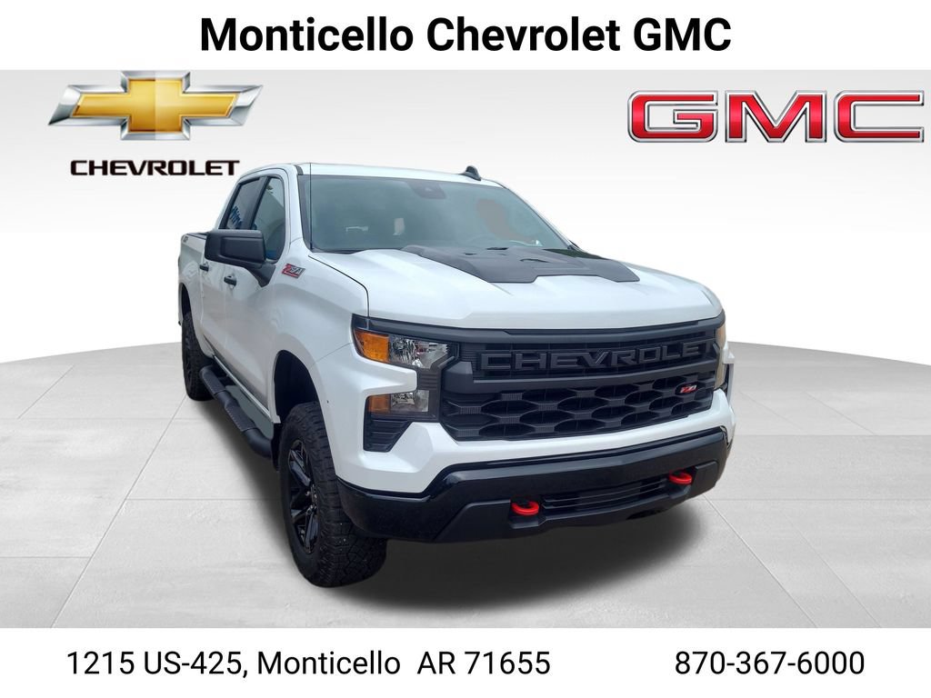 New 2026 Chevrolet Silverado 1500 Custom Trail Boss AWD/4WD 360° Tour