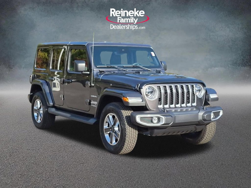 Used 2022 Jeep Wrangler Unlimited Sahara w/ LED Lighting Group AWD/4WD image 4