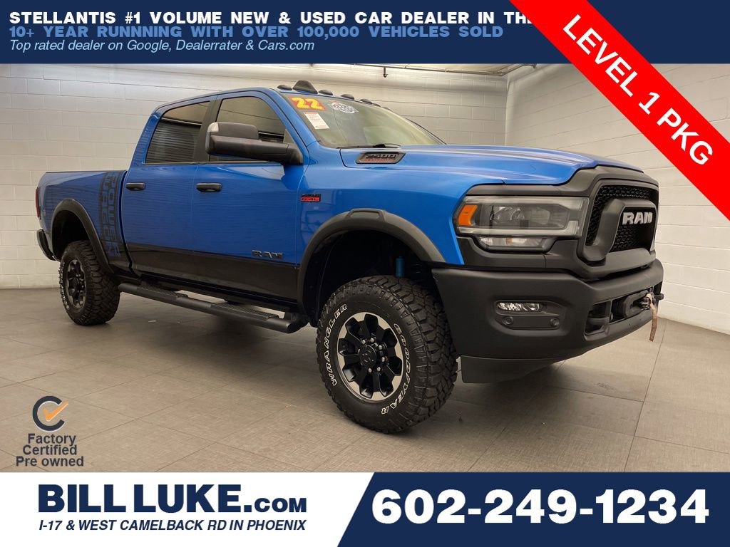 Certified 2022 RAM 2500 Power Wagon w/ Level 1 Equipment Group AWD/4WD image 1