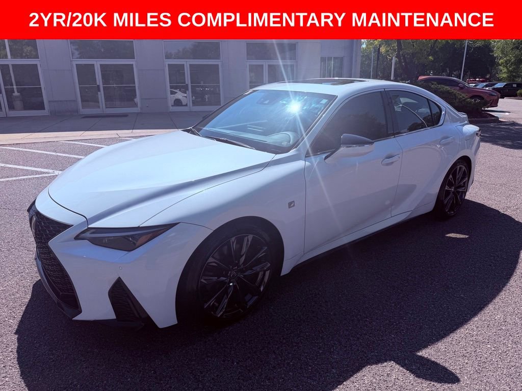Certified 2023 Lexus IS 350 F Sport w/ Navigation Package RWD image 3