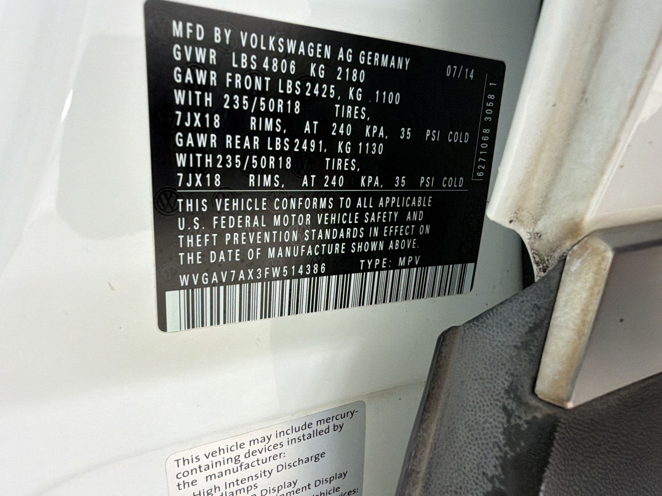 Used 2015 Volkswagen Tiguan SEL FWD image 25