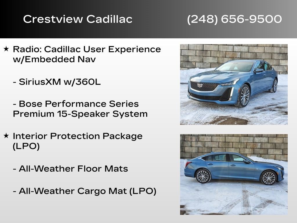 Certified 2023 Cadillac CT5 Premium Luxury image 20